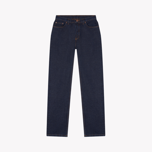 Jean femme droit taille haute Brut - Apolline - Atelier Tuffery