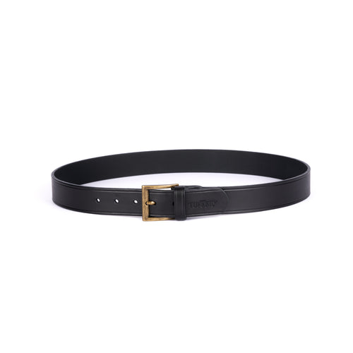 Ceinture en cuir Noir - Atelier Tuffery