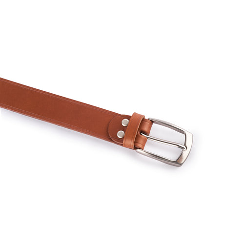 Ceinture en cuir Marron - Atelier Tuffery