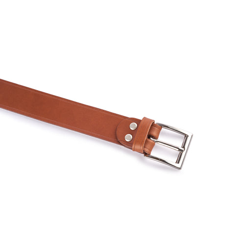 Ceinture en cuir Marron - Atelier Tuffery