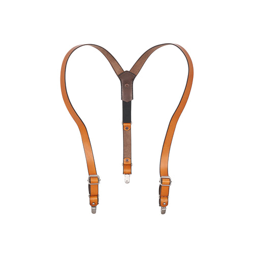 Bretelles mixtes en Cuir Français - Atelier Tuffery
