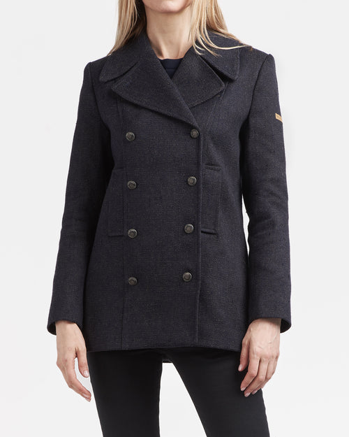Caban femme Chanvre et Laine Française – SAINT JAMES x Atelier TUFFERY - Héritage - Atelier Tuffery