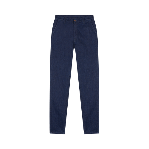 Chino femme ajusté taille haute Brut Coton Bio - Léonie - Atelier Tuffery