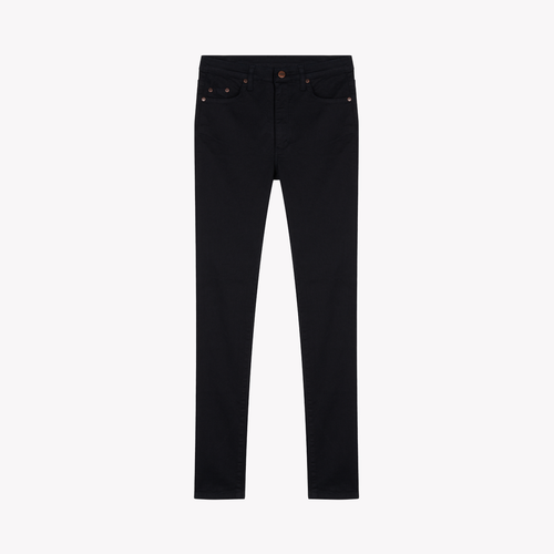 Jean femme slim taille haute Noir - Marianne - Atelier Tuffery