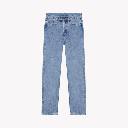 Jean homme droit taille haute Clair - Célestin - Atelier Tuffery