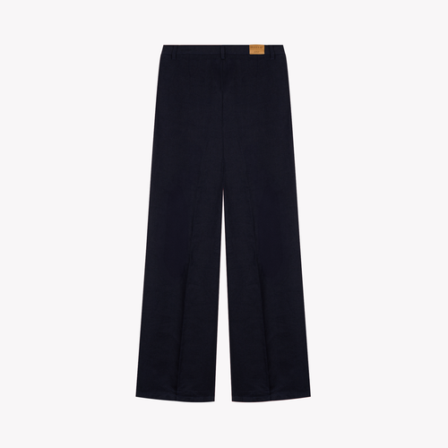 Pantalon femme large taille haute en Lin Français - Gabi - Atelier Tuffery