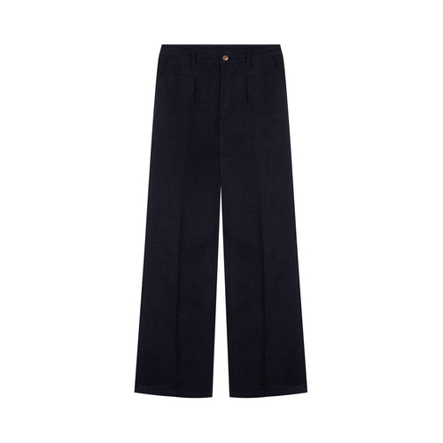 Pantalon femme large taille haute en Lin Français - Gabi - Atelier Tuffery