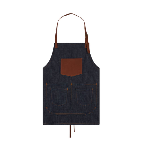 Tablier court en jean Brut - Atelier Tuffery
