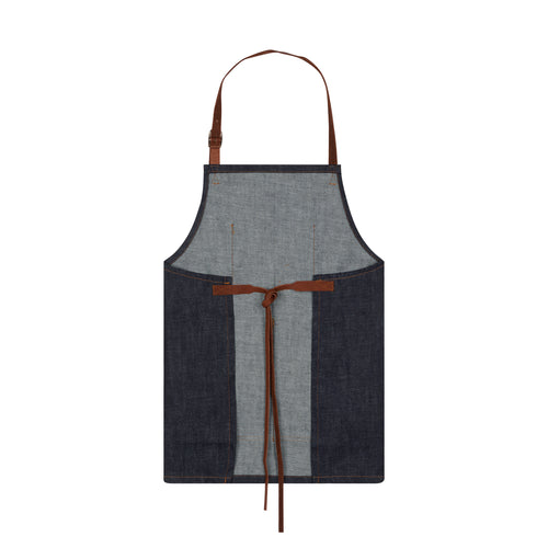 Tablier court en jean Brut - Atelier Tuffery