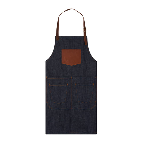 Tablier long en jean Brut - Atelier Tuffery